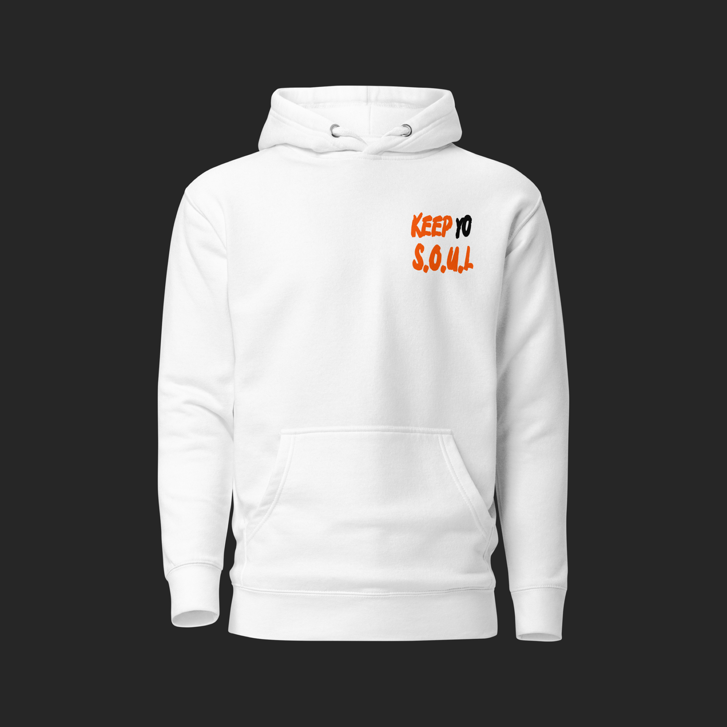 Keep Yo SOUL Hoodie - White