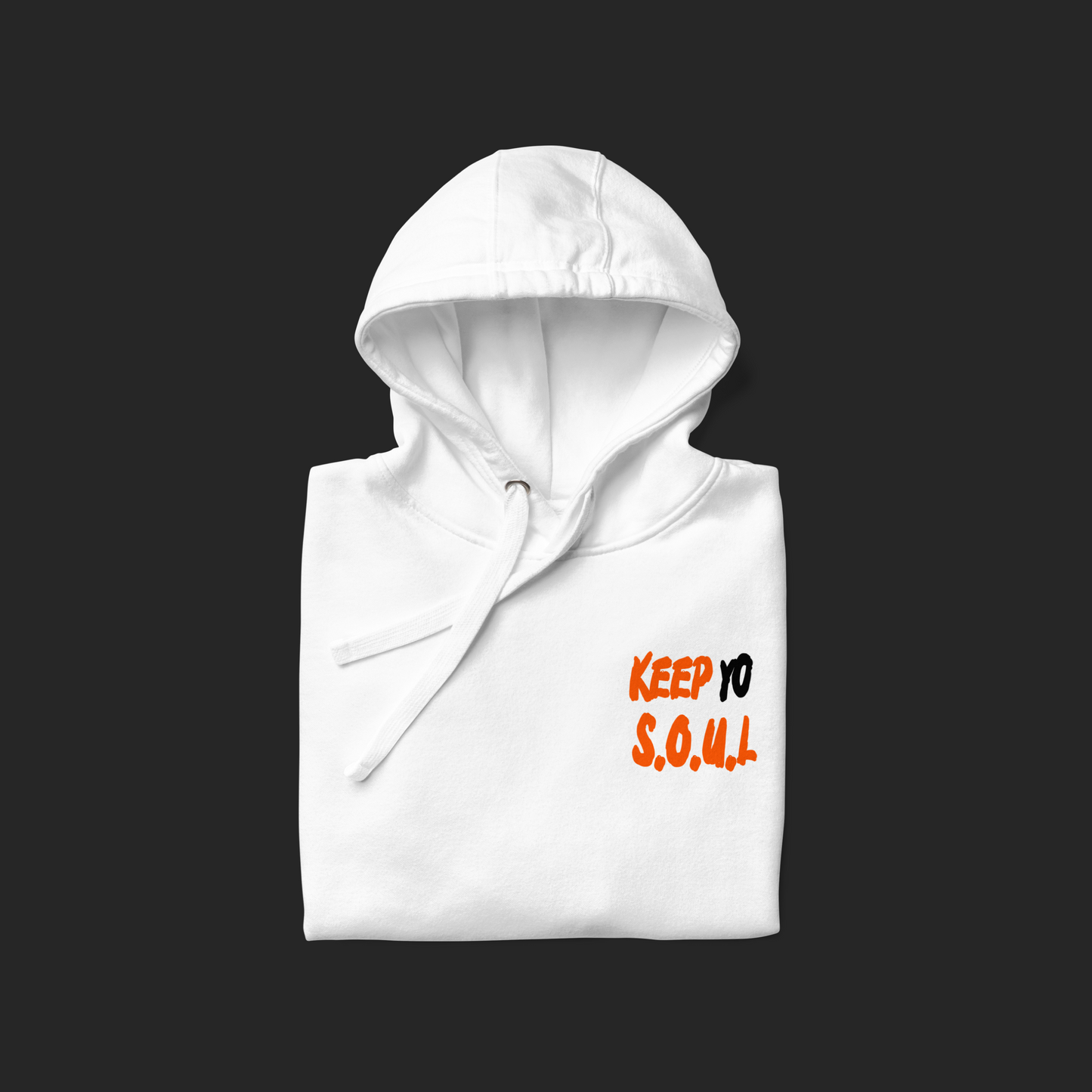 Keep Yo SOUL Hoodie - White