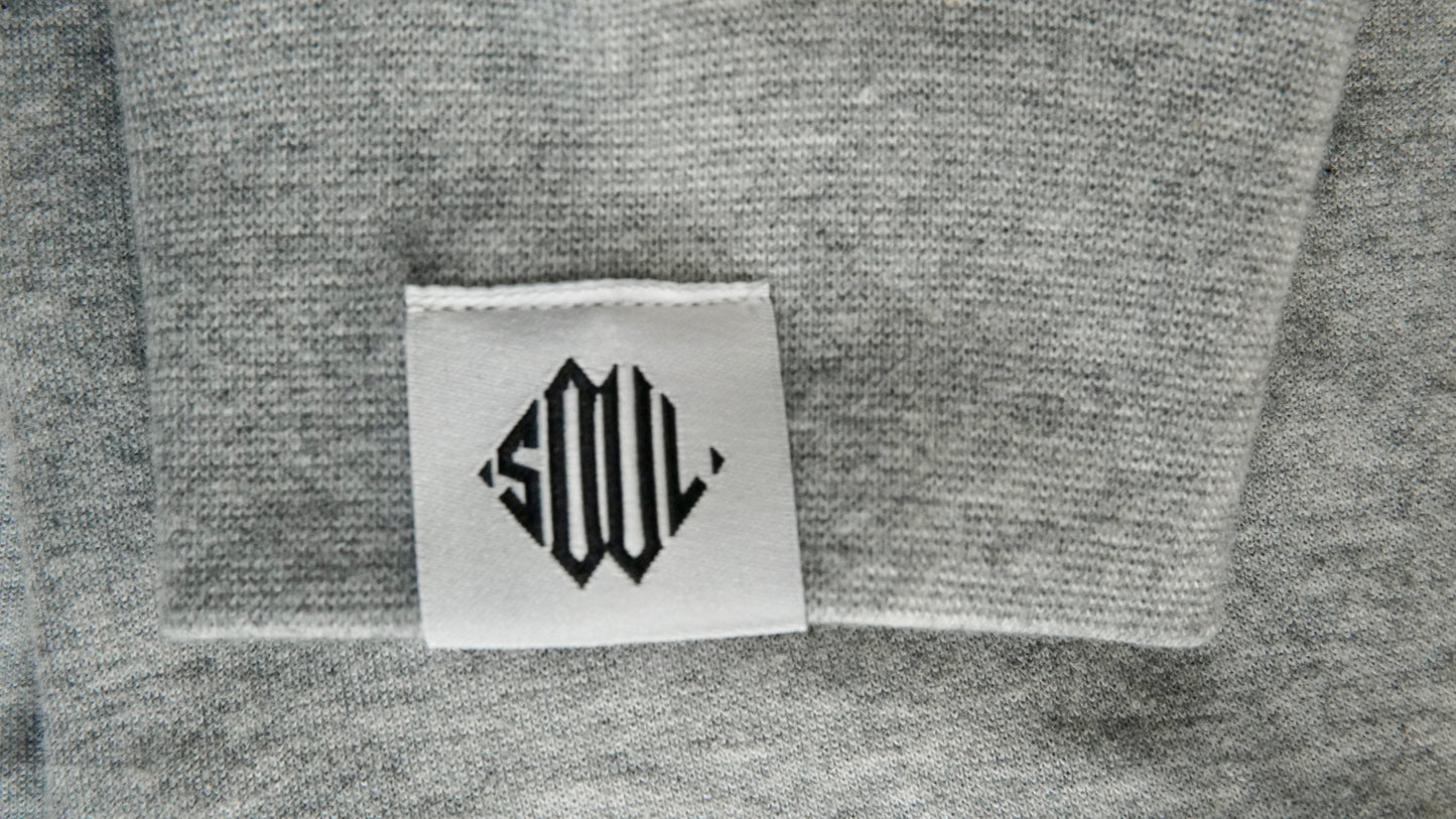 Gray Embroidered Selling Out U Lose Crewneck Sweatshirt