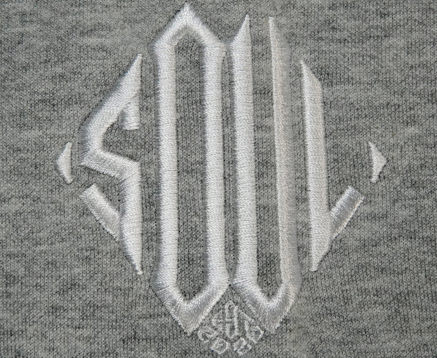 Gray Embroidered Selling Out U Lose Crewneck Sweatshirt