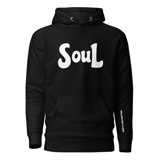 Black and White SOUL Hoodie