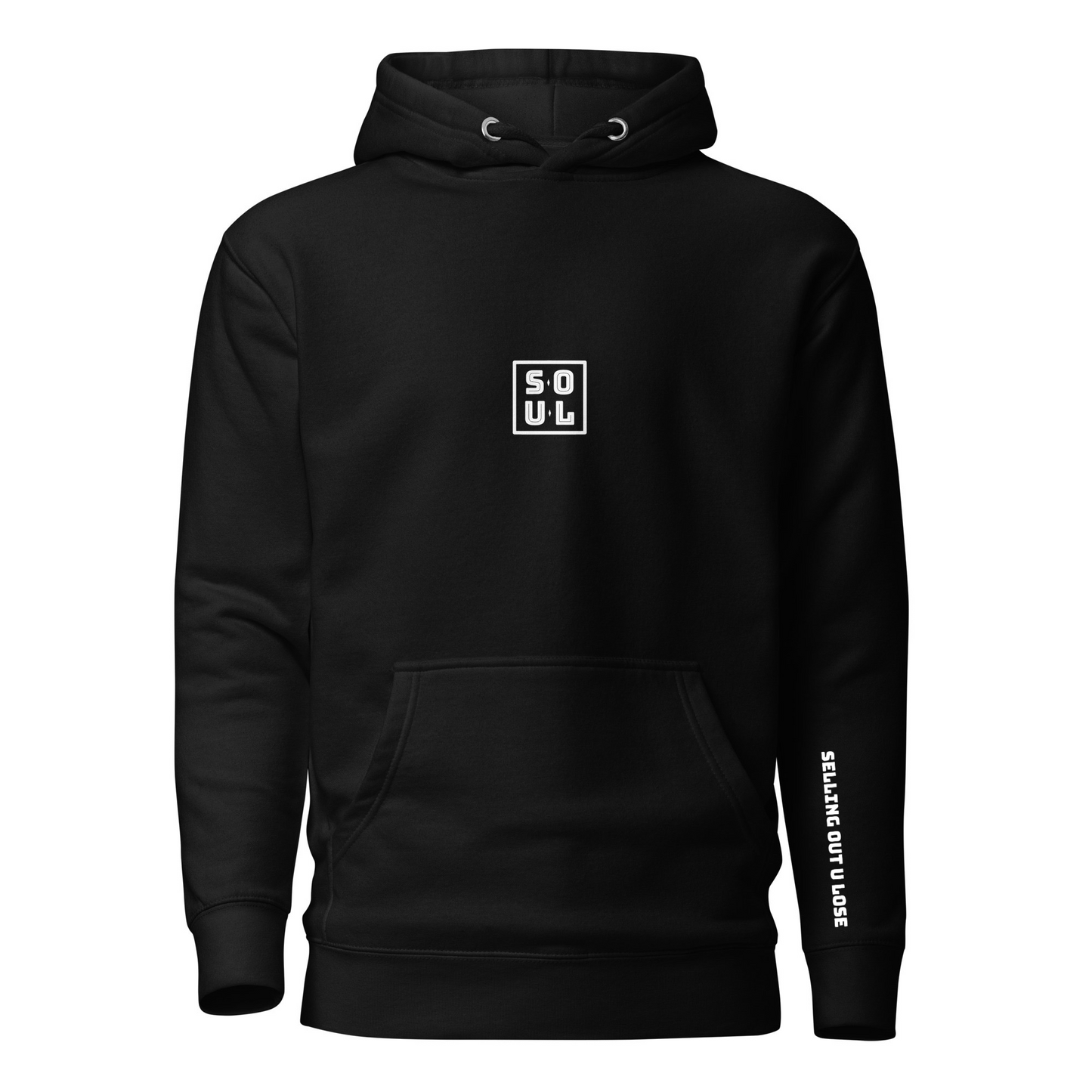 Black and White S.O.U.L Hoodie